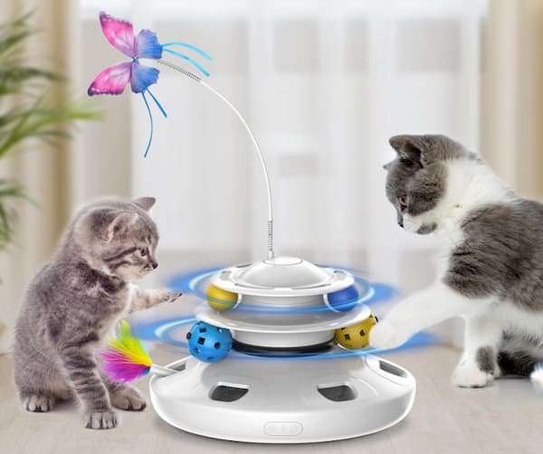 Interactive cat toy